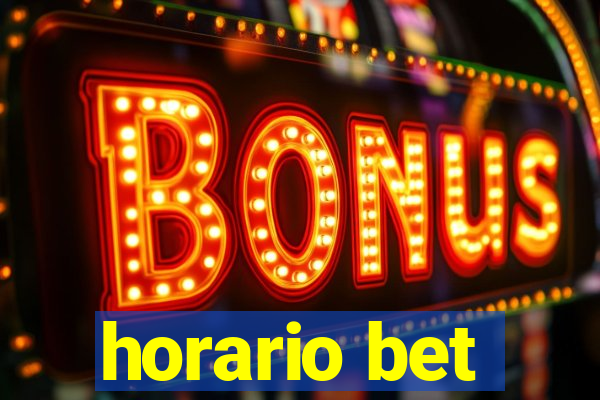 horario bet